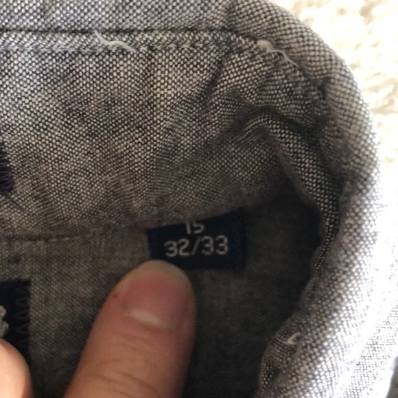 Vintage black wash chambray shirt - Picture 6 of 11